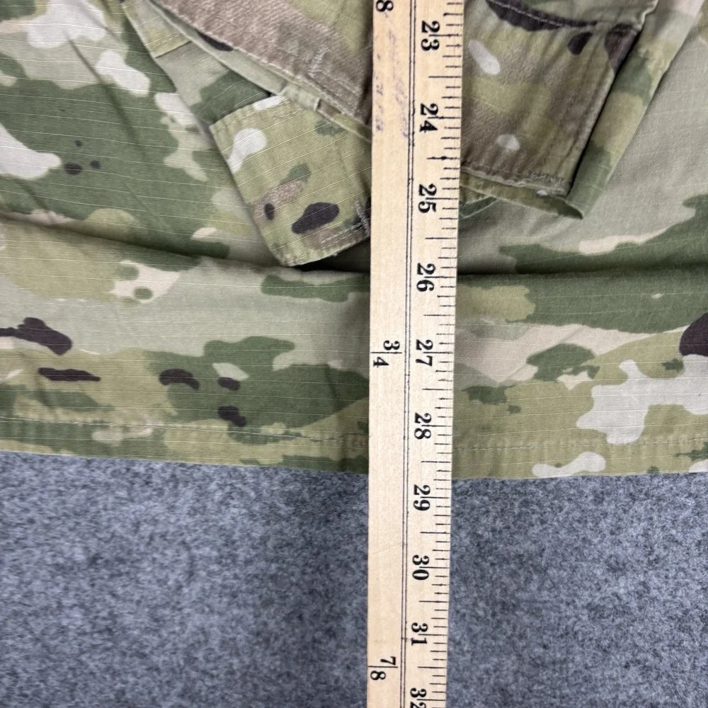 Army Jacket Small Combat Military Camo Ripstop Full Zip Tactical Uniform Green